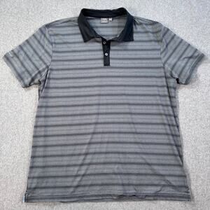 Ping SensorCool Striped Golf Polo Shirt Men's XL Performance Short Sleeve